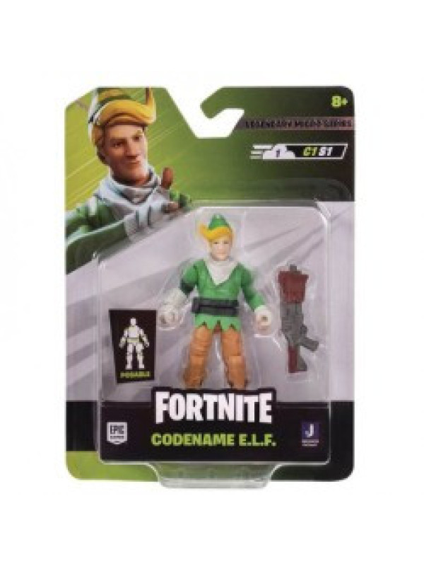 Figura FORTNITE Codename ELF Legendary Micro Series