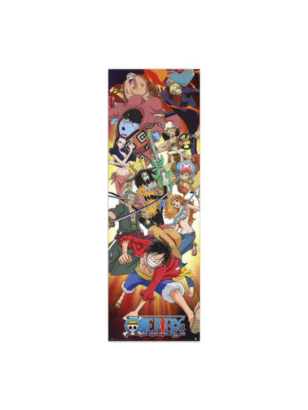 Póster puerta ONE PIECE 158x53cm PPGE8098 con ENVÍO GRATIS!!