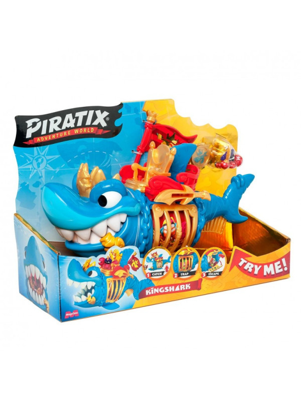 Piratix Tiburón Megalodón con ENVÍO GRATIS!!