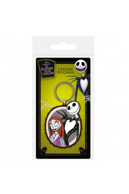 Llavero Jack&Sally Pesadilla antes de Navidad de Disney.