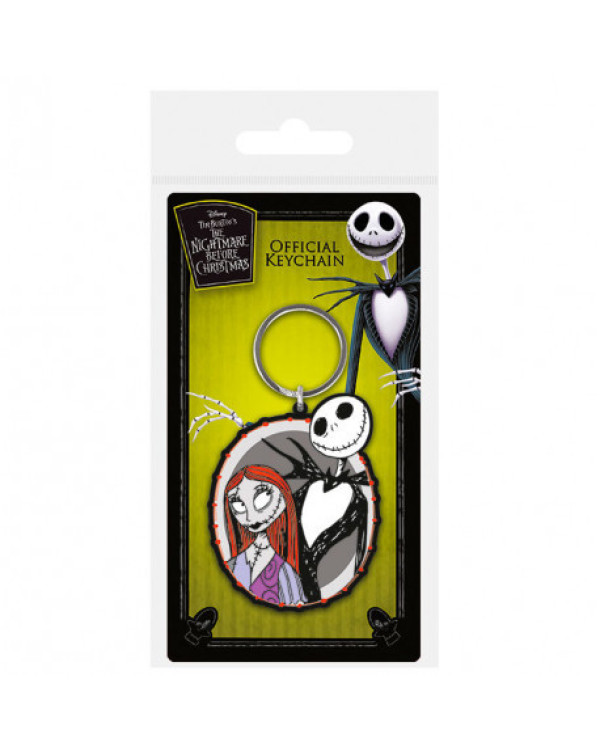 Llavero Jack&Sally Pesadilla antes de Navidad de Disney.