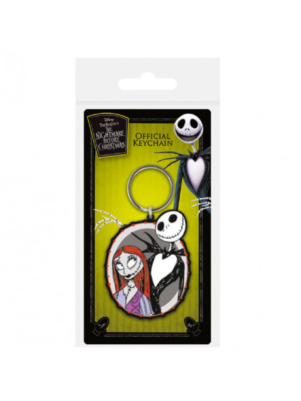 Llavero Jack&Sally Pesadilla antes de Navidad de Disney.