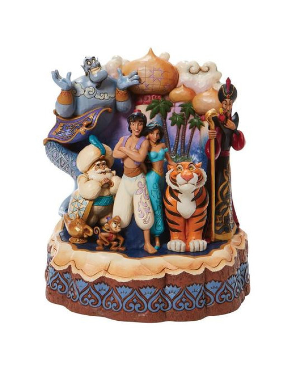 Escultura Aladino en el Reino de Agrabah Clásicos Disney >14 años.ENVÍO GRATUITO!!