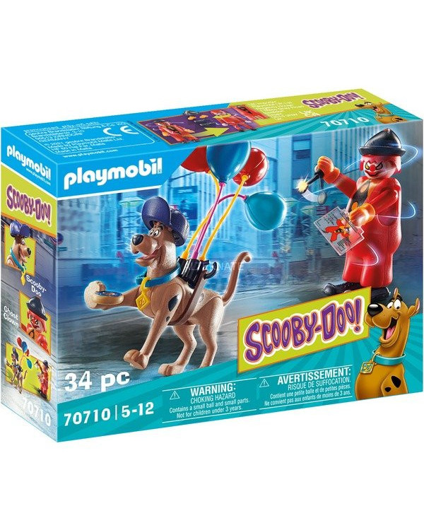 Playmobil Scooby-Doo aventura con el fantasma Clown >5 años.ENVÍO GRATUITO!!