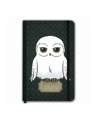 Libreta A5 rayas tapa dura Hedwig de Harry Potter.ENVÍO GRATUITO!!