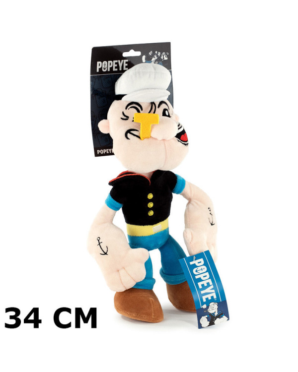 Peluche 34cm de Popeye el Marino.ENVÍO GRATUITO!!