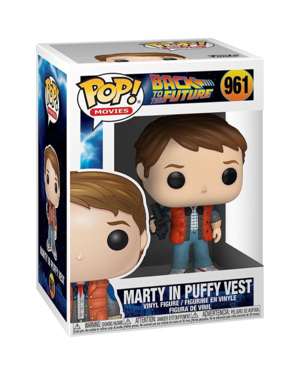 Funko Pop Marty In Puffy Vest Back To The Future/Regreso al futuro.ENVÍO GRATUITO!!