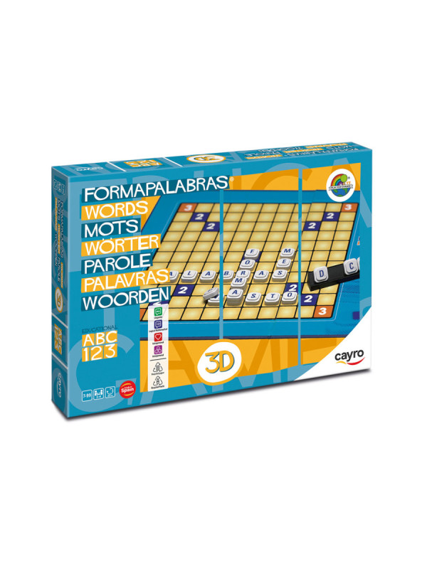 Juego FORMAPALABRAS en 3D con envío gratis!!