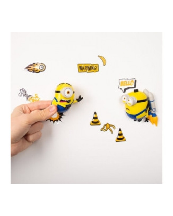 Figuras 3D Los Minions con viñetas para pegar en la pared.ENVÍO GRATUITO!!