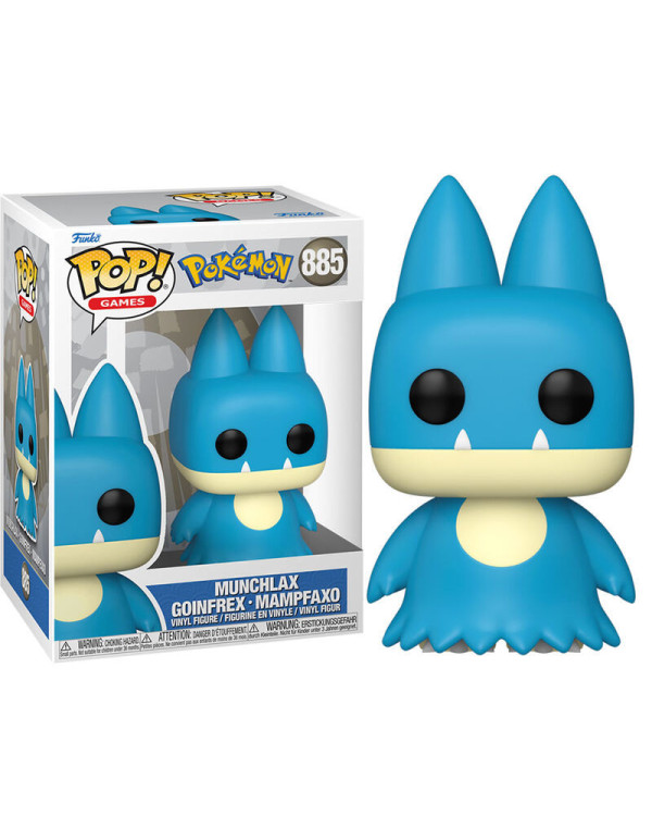 Funko Pop Games Munchlax de Pokémon