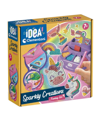 Juego de gemas de Unicornios Sparkly Creations de Clementoni >7 años.ENVÍO GRATUITO!!