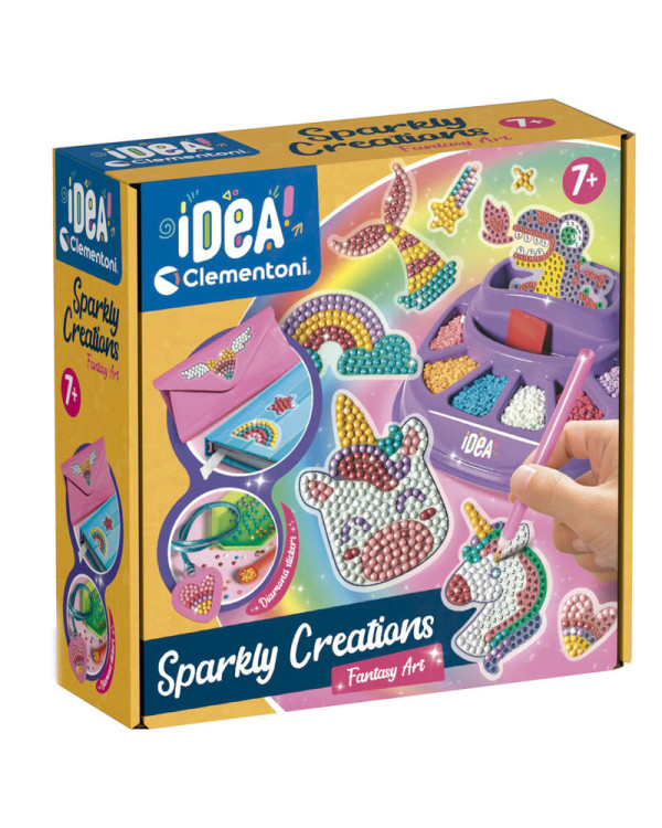 Juego de gemas de Unicornios Sparkly Creations de Clementoni >7 años.ENVÍO GRATUITO!!