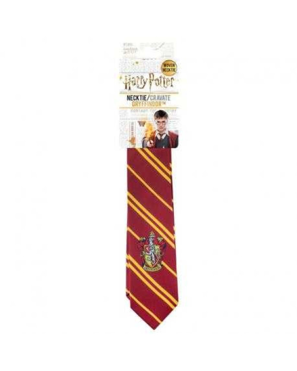 Corbata uniforme Hogwarts sello Gryffindor bordado de Harry Potter.ENVÍO GRATUITO!!