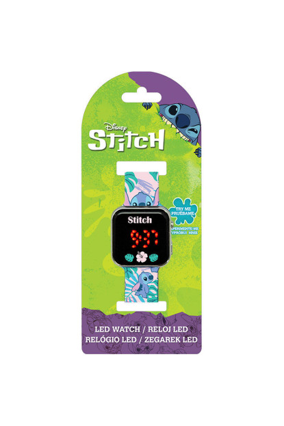 Reloj Stitch pantalla Led digital de Disney  Reloj Stitch pantalla Led digital de Disney