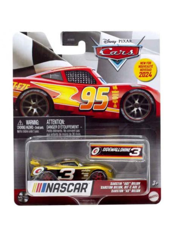 Coche NASCAR de la serie CARS de Disney Pixar