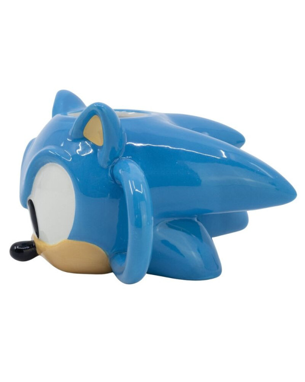 Taza cerámica 400ml Sonic The Hedgehog en 3D de Sega.ENVÍO GRATUITO!!