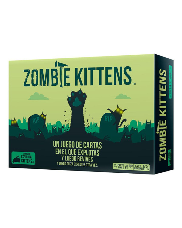 Juego Zombie Kittens de Exploding Kittens >7 años.ENVÍO GRATUITO!!