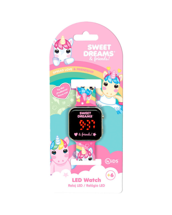 Reloj digital Led Mundo mágico Unicornio >6 años