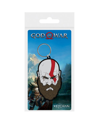 Llavero busto de Kratos de God of War