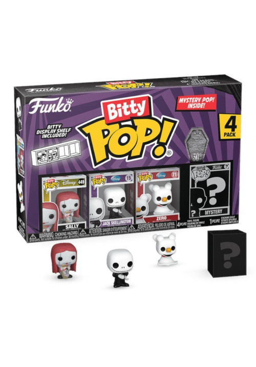 Pack Pesadilla antes de Navidad Funko Bitty Pop de Disney con ENVÍO GRATIS!!