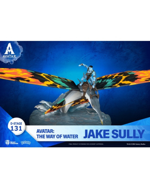 Figura Avatar 2 El origen del agua Jake Sully con su montura militar el Skimwing >14 años.ENVÍO GRATUITO!!