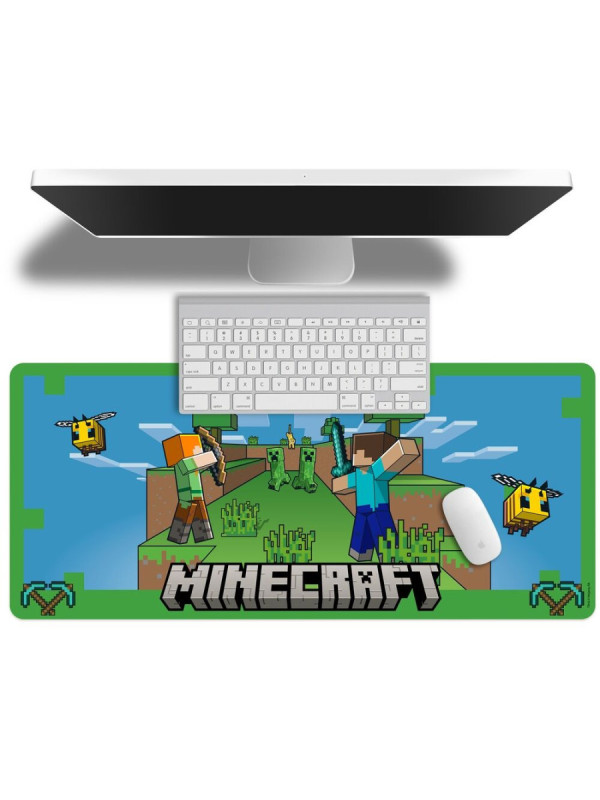 Alfombrilla Gaming MINECRAFT 80X35cm