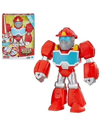 Robot bombero Transformer articulado Mega Mighties de Hasbro >3 años.ENVÍO GRATUITO!!