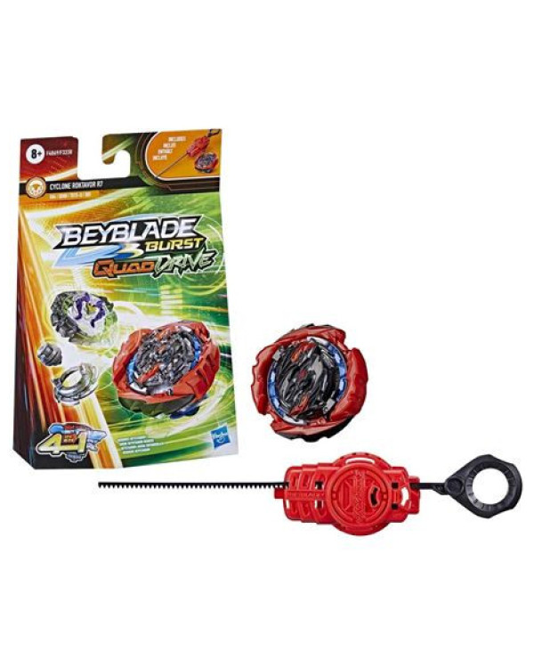 BEYBLADE BURST QuadDrive STONE LINWYRM L7 4 FORMAS DE JUGAR.Producto Licencia Oficial HASBRO