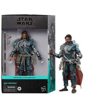 Figura articulada Saw Gerrera Black Series Star Wars >4 años.ENVÍO GRATUITO!!