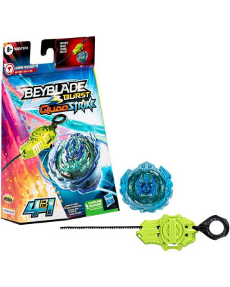 Peonza de combate Beyblade Burst QuadStrike 4 formas de jugar de Hasbro.ENVÍO GRATUITO!!