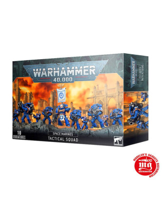 Set de miniaturas Warhammer 40K Space Marines Tactical collector >12 años.ENVÍO GRATUITO!!