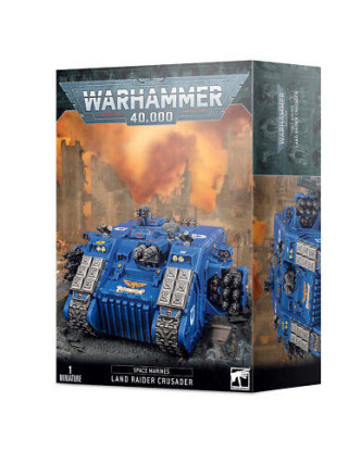 Land Raider Crusader Space Marines de Warhammer 40K.ENVÍO GRATUITO!!