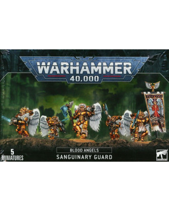 5 Miniaturas Blood Angels Guardia Sanguinaria Warhammer 40k >12 años.ENVÍO GRATUITO!!