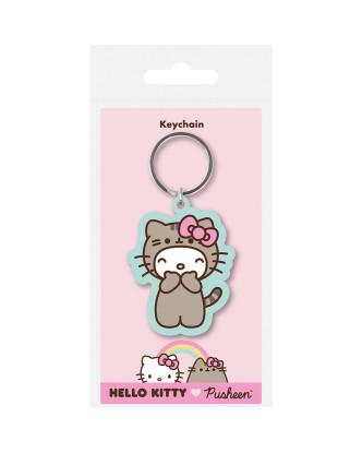 Llavero Pusheen de Hello Kitty