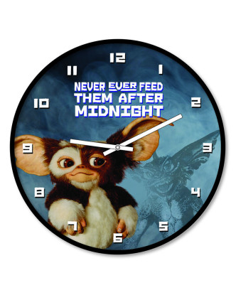 Reloj de pared con Gizmo de Los Gremlins.ENVÍO GRATUITO!!