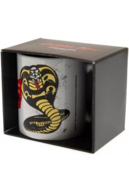 taza cerámica Cobra Kai de Karate Kid con ENVÍO GRATIS!!