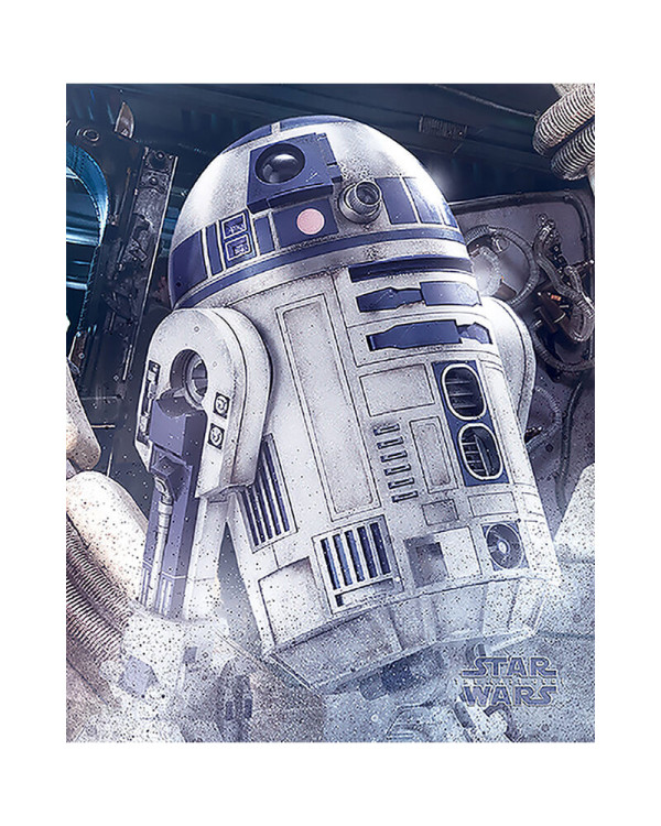 Mini poster papel satinado Droide R2-D2 de Star Wars.ENVÍO GRATUITO!!