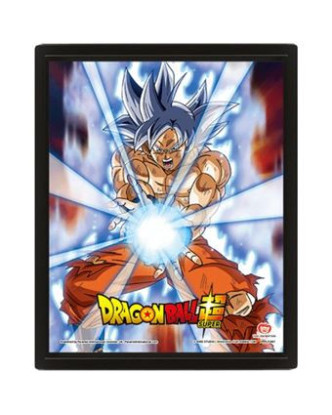 Póster 3D lenticular con efecto doble imagen Dragon Ball Z + cuadro de pared.ENVÍO GRATUITO!!