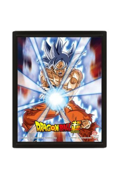 Póster 3D Dragon Ball Z + cuadro de pared con ENVÍO GRATIS!!