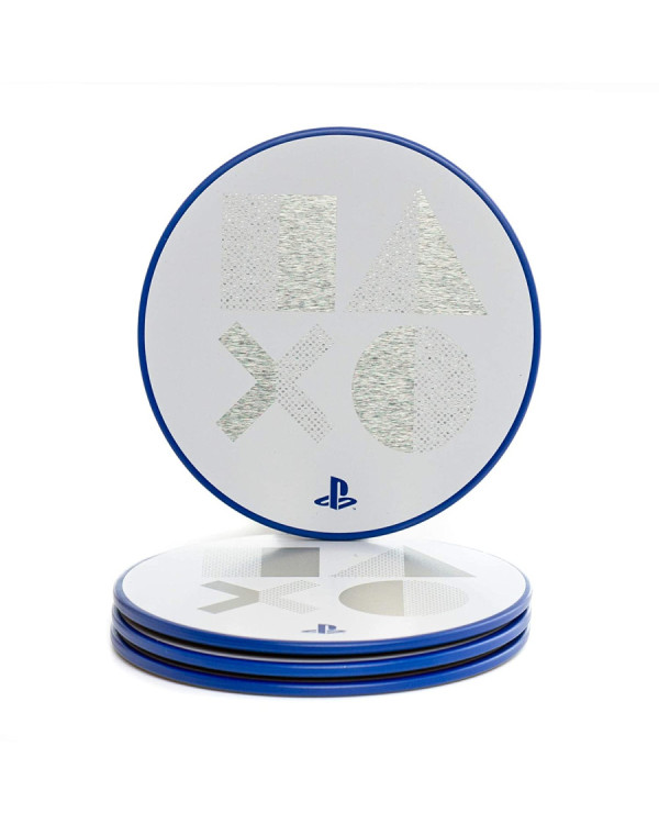 Set de posavasos símbolos PS5 PlayStation.ENVÍO GRATUITO!!