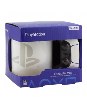 Taza 3D cerámica de PlayStation 5 con asa en forma de mando DualSense.ENVÍO GRATUITO!!