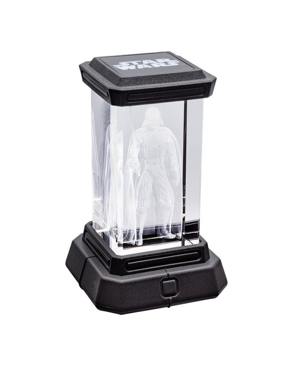 Lámpara cristal láser 3D holograma Darth Vader de Star Wars con 3 efectos de luz.ENVÍO GRATUITO!!