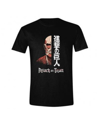 Camiseta manga corta Half Collossal Attack on Titan Talla M.ENVÍO GRATUITO!!