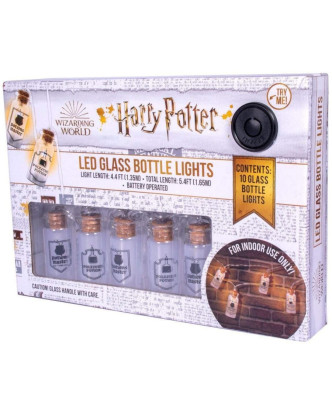 Pack de 10 luces en botellas de pociones mágicas de Harry Potter.ENVÍO GRATUITO!!