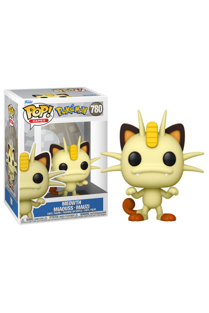 Funko Pop Games Meowth de Pokémon con ENVÍO GRATIS!!