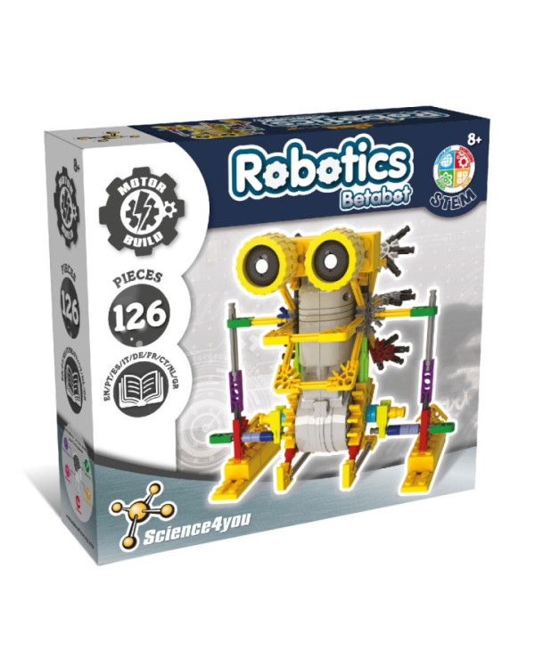 Robotica Beta-bot con motor de Science4you Pedagogía Activa >8 años.ENVÍO GRATUITO!!