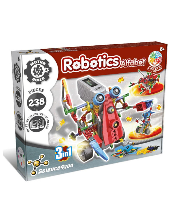 Kit de robótica Alfabet de Science4you >8 años.ENVÍO GRATUITO!!