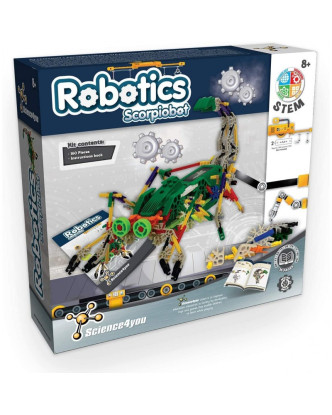 Robotica Scorpiobot con motor de Science4you Pedagogía Activa >8 años.ENVÍO GRATUITO!!