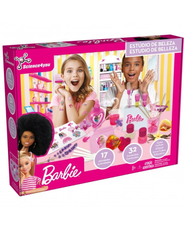 Estudio de belleza Barbie de Science4you >8 años.ENVÍO GRATUITO!!