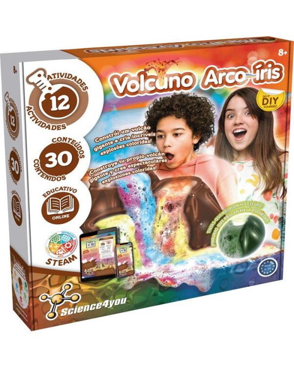 Juego educativo Volcán Arco-íris de Science For You > 8 años.ENVÍO GRATUITO!!